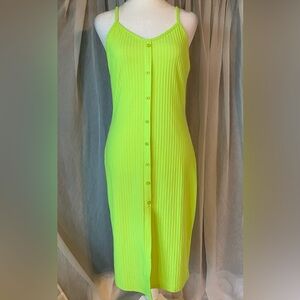 Cool Attitude Size Large Tank Dress Button Down